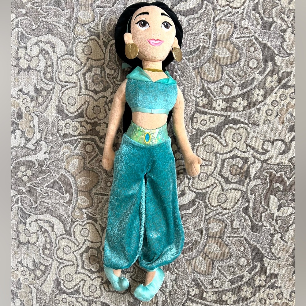 Princess Jasmine Plush Doll Disney Store Aladdin